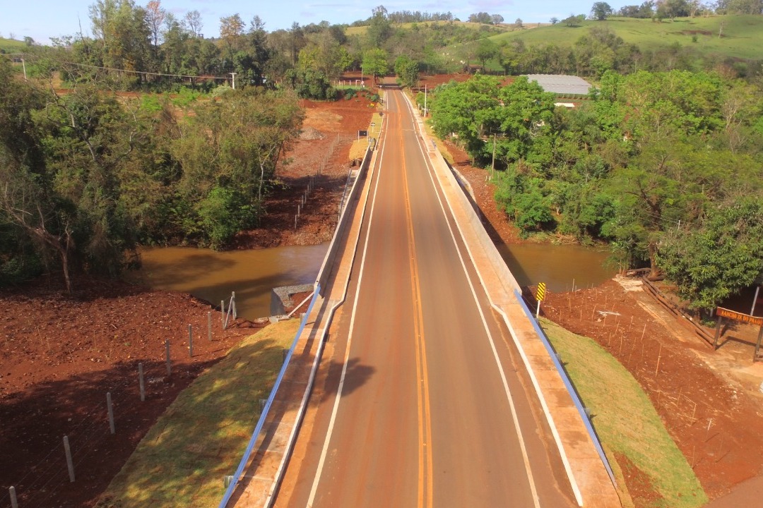 Estado está finalizando obras para acabar com alagamentos na PR-650, no Vale do Ivaí